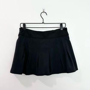 ATHLETA | Tennis Pleated Skirt Skort Black Get Goin size small